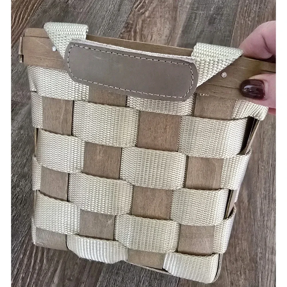 Longaberger small tan